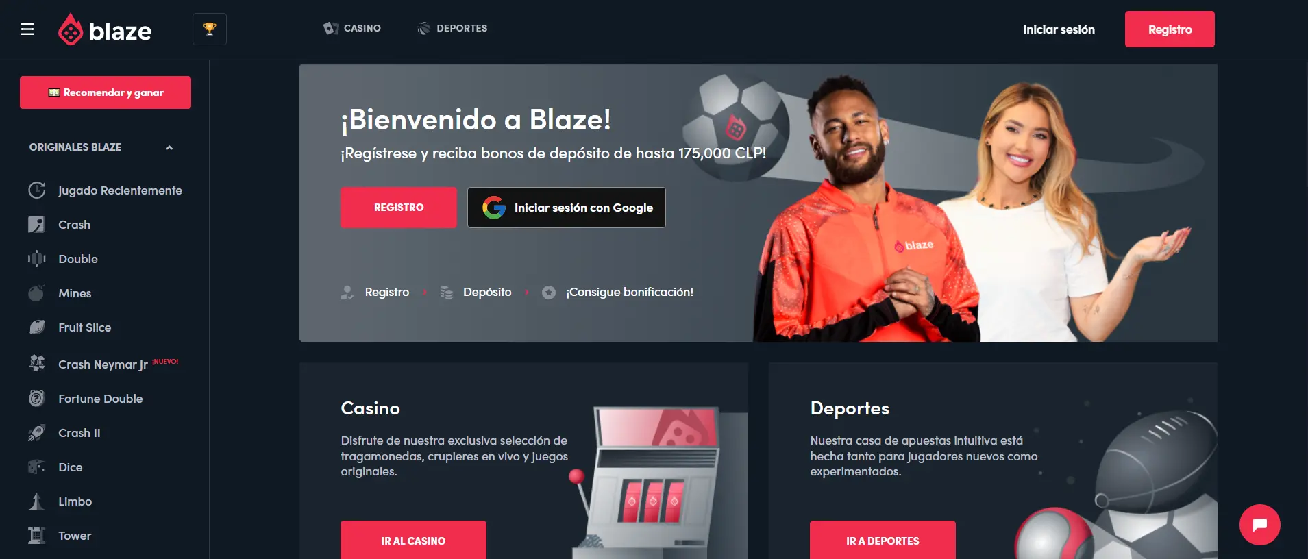 Blaze casino