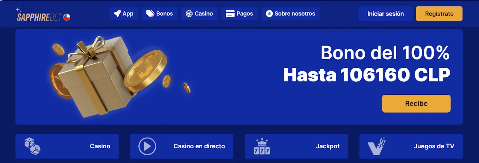 COnoce todos los bonos disponibles de SapphireBet bono de bienvenida