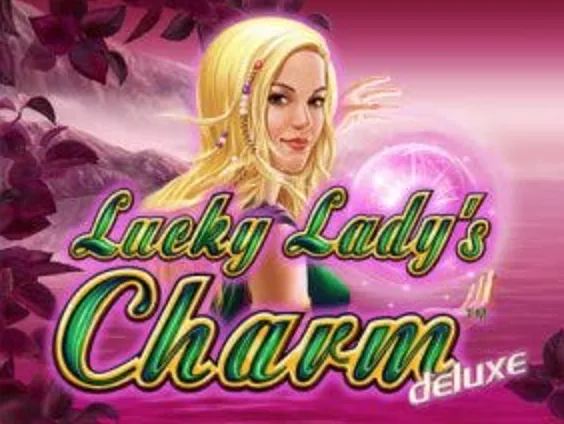 Logo de Lucky Lady’s Charm Deluxe slot Lucky Lady’s Charm Deluxe slot