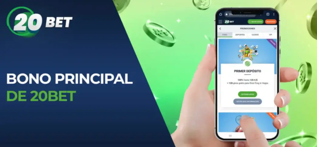 Aprovecha bonos en 20Bet Bonos 20Bet