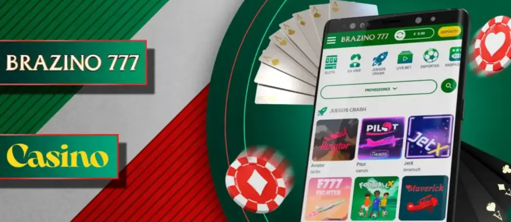 Descarga la aplicación para dispositivos móviles casino Brazino777