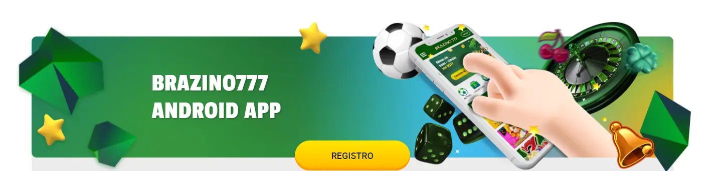 juega desde su aplicación móvil Brazino777 app