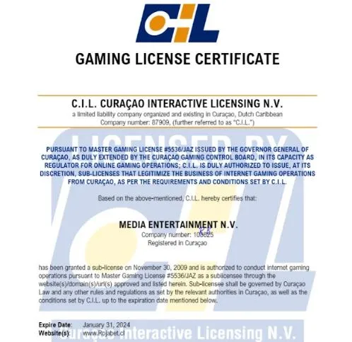 Ejemplo de certificación de casinos seguros chile casinos seguros licencia